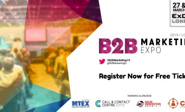 Book your place at the B2B Marketing Expo 2019